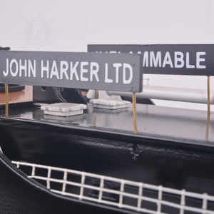 En bois 60cm Waterdale H Modèle Bateau Style Nautique Artisanat Peint Personnalisé Décor À La Maison Plateau Arts Artisanat Fournitures Cadeau Article - Product Image 3