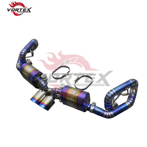 Sistema de Escape Catback de Titanio Grado 5 Vortex para Porsche 911 Carrera 991 GT3 4.0 Ti, Escape Catback con Válvulas, Fácil Instalación - Product Image 2