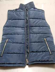 Chalecos ligeros sin mangas a prueba de viento personalizados para hombre, chaleco cálido para invierno, chaleco acolchado con cremallera, bolsillo impermeable, seguridad en el trabajo - Product Image 1