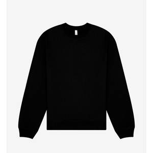 Bella + Canvas Mujer Gráfico Cuello Redondo Manga Larga Sudadera Negro Talla M - Product Image 2