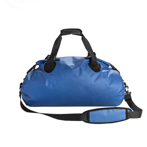Venta al por mayor grande redondo 420D Nylon TPU impermeable deporte lona bolsas de viaje logotipo personalizado Unisex uso al aire libre oferta promocional - Product Image 5