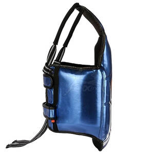 อุปกรณ์ป้องกันหน้าอกตาข่ายระบายอากาศพร้อมสายรัดปรับระดับได้อุปกรณ์ป้องกันหน้าอกสำหรับศิลปะการต่อสู้และการฝึกออกกำลังกาย - Product Image 3