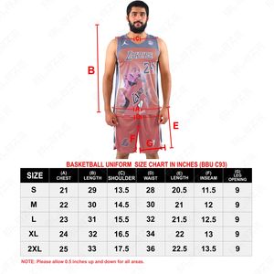 OEM personnalisé de haute qualité été basket-ball uniforme unisexe adulte Bsci basket-ball maillot respirant et grande taille certifié BSCI - Product Image 6