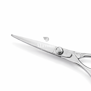 Ciseaux de coiffure professionnels de 6,5 pouces en acier inoxydable, ciseaux de barbier à manche creux, outil de coiffure de salon OEM - Product Image 2