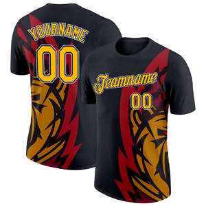 T-shirt Esports avec design d'équipe personnalisé Maillot respirant en polyester à séchage rapide avec logo pour clubs de jeunes et adultes - Product Image 5