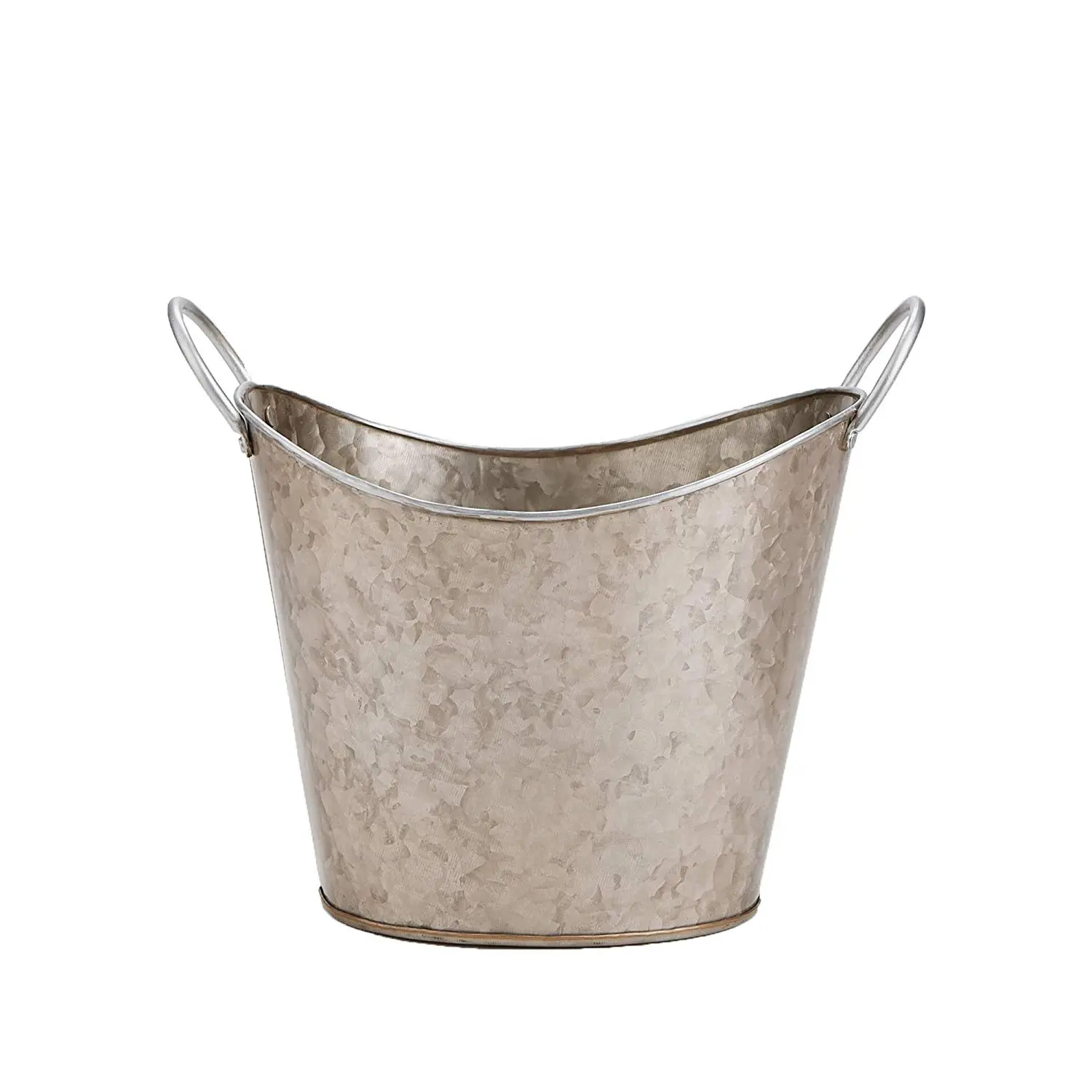 ICE BUCKET WINE CHILLER CHAMPAGNE BUCKET - WITH HANDLE & SHIP SHAPE