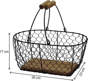 Panier de stockage de fruits en métal de fil de fer utilisé par maison pour la conception unique de forme ronde - Product Image 5