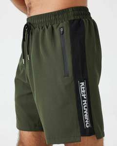 High Quality <b>Men's</b> Quick Dry Fitness <b>Shorts</b> <b>Elastic</b> <b>Waist</b> Solid Mesh Breathable Canvas Hot Selling Slant Pocket Drawstring <b>Waist</b> - Product Image 5
