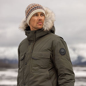 Chaqueta Personalizada 2026 con Capucha/Chaqueta Acolchada para Hombre y Mujer con Cuello de Piel Auténtica/Último Modelo Marrón con Capucha - Product Image 3