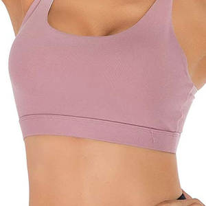 Premium Quality Breathable Women's Sports Bra <b>with</b> Front Logo High <b>Support</b> for Yoga & Gym-Adult Use - Product Image 4
