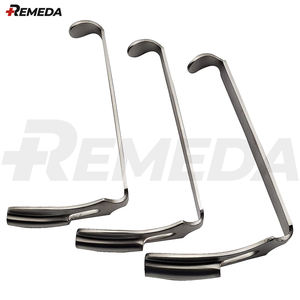 REMEDA Dingman Juego de mordaza bucal con 3 cuchillas Acabado mate La mejor calidad Dingman Retractor CE - Product Image 6
