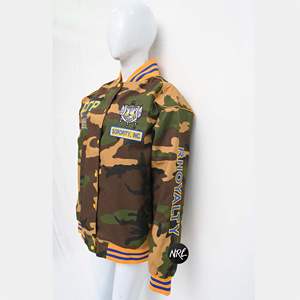 แจ็คเก็ตวาร์ซิตี้ผู้ชายคุณภาพสูง ถักทอ เป็นมิตรกับสิ่งแวดล้อม กันลม รับสกรีนโลโก้ หลายสี ไซส์ใหญ่ - Product Image 2