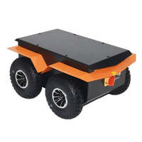 Kit de robot éducatif, châssis de voiture robot intelligente 4 roues motrices pour l'apprentissage STEM