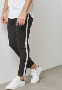 Pantalons et pantalons de haute qualité en polyester avec des bandes latérales - Product Image 4