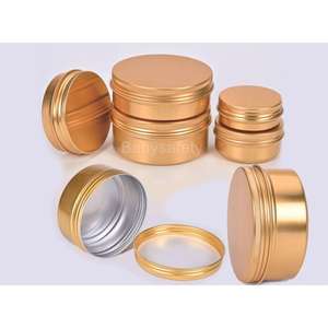 Caja de contenedor de metal de especias cuadrada de latón para nido de cocina acabado dorado pulido de la colección de diseñadores - Product Image 4