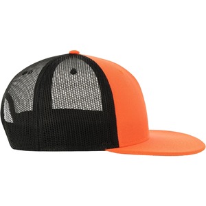 Sombrero de camionero de algodón/poliéster para hombre, artículo de tendencia superior, logotipo impreso personalizado, ropa de calle, ala curva con gorra de hombre SnapBack de malla - Product Image 4
