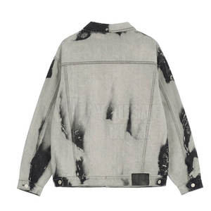 Veste en jean personnalisée de haute fabrication pour hommes, tenue décontracté, veste d'hiver en jean pour hommes avec logo pour l'extérieur - Product Image 2