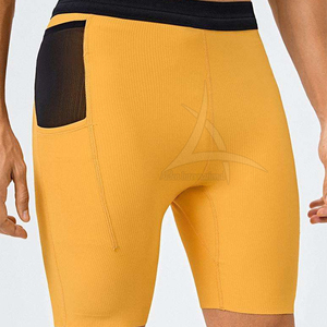 New Style Custom Made <b>Men</b> <b>Compression</b> <b>Shorts</b> Solid Casual High Quality Quick Dry Customized Fabric Made in Pakistan - Product Image 3