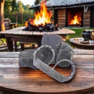 Allume-feu d'urgence pour le camping en plein air MORTAL SAGA, silex en acier, acier inoxydable de qualité industrielle, garantie de 3 ans, OEM/ODM - Product Image 3