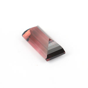 Piedra preciosa semipreciosa de BIO turmalina Rosa natural hecha a mano, corte facetado, joyería en forma de Octágono de alta calidad, suelta libre - Product Image 4