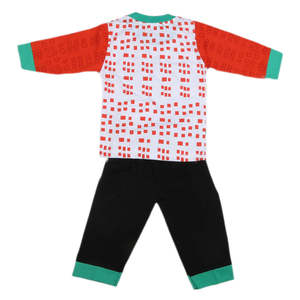 Traje de 2 Piezas de Manga Larga para Niños - Rojo - Product Image 6