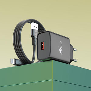 Adaptateur de charge rapide TC-227IP 22.5W 3A Chargeur USB Negro avec câble pour Apple IPHONE - Product Image 5