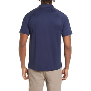 Camisas de Golf Personalizadas para Hombre, Transpirables y Ecológicas, Tallas Grandes, Cuello Alto, Tejido de Spandex/Algodón, Manga Corta, para Verano - Product Image 6