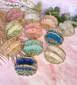 ACCESSOIRES QUALITÉ ATTRACTIVE PORTE-TISSUS EN RÉSINE DÉCORATIF Porte-mouchoirs artisanaux pour la salle à manger et la cuisine Rangement des serviettes - Product Image 4