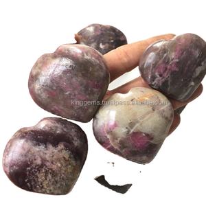 Best Selling Kinggems Crystal <b>Unicorn</b> Heart Feng Shui Style Carved Meditation Healing Stone for Souvenirs - Product Image 2