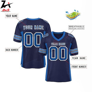 Custom Stylish Sublimation American Football Wear Uniforms: Fully Customizable Embroidery Jerseys Teams Players and Fans - Product Image 3