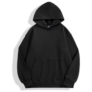 Imprimé personnalisé grande taille poids lourd 600 Gsm 100% coton hommes Streetwear essentiel sweat à capuche pull surdimensionné sweats à capuche - Product Image 1