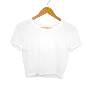 Top choix été utilisation décontracté et confortable femmes haut court femmes haut court à vendre de haute qualité - Product Image 3