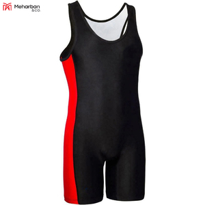 Traje de Lucha Libre de Alta Calidad, Algodón/Poliéster, Unisex, Talla Adulto, Diseño Personalizado, Ropa de Levantamiento de Pesas, Colores y Logotipo Personalizables - Product Image 3