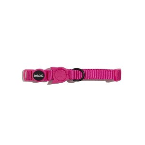 Luxury Pink LED Pet Collar for Cats <b>Dogs</b> Modern Polyester LED <b>Dog</b> Collar Customizable Leash Sustainable Personalized Print - Product Image 1