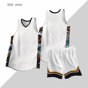 Maillots de basket-ball personnalisés pour hommes avec logos, ensembles d'uniformes de basket-ball en polyester, chemises et shorts d'entraînement de basket-ball pour jeunes - Product Image 5