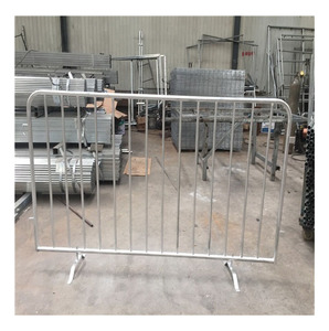 Barrière de sécurité routière en acier galvanisé, barrières de circulation routière en PVC, barrières de contrôle de foule extensibles - Product Image 5