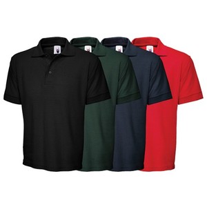 Camiseta Polo DE TRABAJO Premium para hombre, camiseta de Golf de Spandex de poliéster transpirable con logotipo bordado impreso personalizado Unisex - Product Image 1
