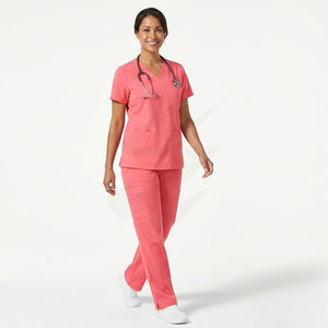 Uniforme Médico para Mujer, Conjunto de Uniforme Quirúrgico, Diseño Personalizado, Ropa de Trabajo para Enfermeras, Venta al por Mayor - Product Image 1