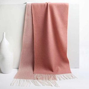 Wholesale Custom Logo Plaid Knitted Scarf Soft Winter Scarf for Men Women Personalized Design Ecofriendly scarves - Product Image 2