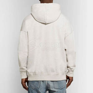 Vente chaude Nouveau design Hiver Chaud Couleur unie Basiques Hoodie gaufré en gros Meilleure vente Hoodie gaufré pour hommes - Product Image 3