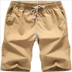 Shorts de sport décontractés pour hommes, style urbain, en polyester/coton de haute qualité, confortables, avec cordon de serrage élastique à la taille, poches, respirants - Product Image 2