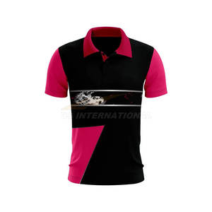 Nuevo diseño personalizado sublimación Polo para hombre de manga corta de poliéster de secado rápido Golf Polo camisetas uniformes del equipo - Product Image 1