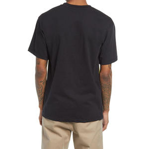 Mode de luxe pour hommes T-shirt épais 280 g/m² avec logo personnalisé T-shirt vierge en polyester/coton de haute qualité pour hommes - Product Image 2