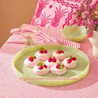 Speciale eco-vriendelijke resin kommen en borden FAIZA CRAFT klassieke stijl voor keuken, servies, thuisgebruik en feestjes