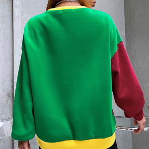 Conjunto de Sudadera y Pantalones Deportivos de Felpa Gruesa para Mujer, Personalizable, 100% Algodón - Product Image 5