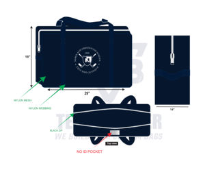 Bolsas de Masaje con Logotipo Personalizado de la Mejor Calidad a Precio de Fábrica, Bolsas de Almacenamiento de Calidad para Baño, para Guardar Equipo de Hockey - Product Image 6