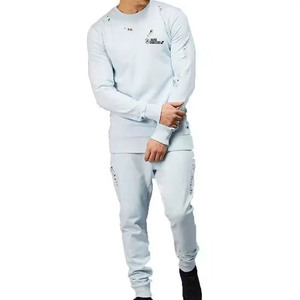 Chándal Deportivo para Hombre, Estilo Moderno, Color Sólido, 100% Algodón, Venta al por Mayor - Product Image 1