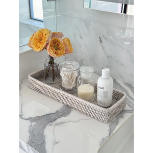 Plateau de service rectangulaire en bois naturel durable et écologique, multi-usages pour aliments, fruits et collations - Product Image 6