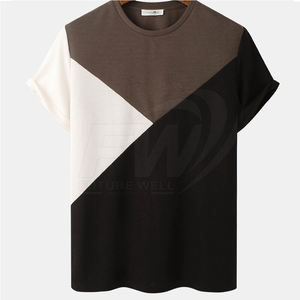 OEM de alta calidad logotipo personalizado ropa de hombre Camisetas de manga corta de secado rápido de golf al por mayor 100% algodón Camiseta holgada para hombres - Product Image 1