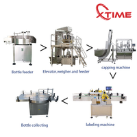 Machine de remplissage automatique de noix, machine de scellage de boîtes, machine de capsulage, ligne de remplissage d'arachides, machine de remplissage de granulés